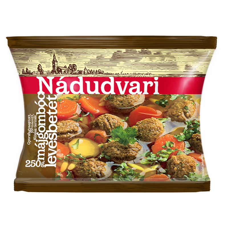 Nádudvari májgombóc levesbetét 250 g fagyasztott