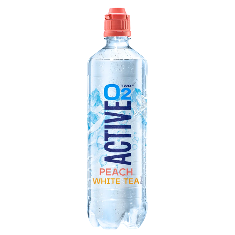 ActiveO2 barack tea ízű szénsavmentes üdítőital 0,5 l