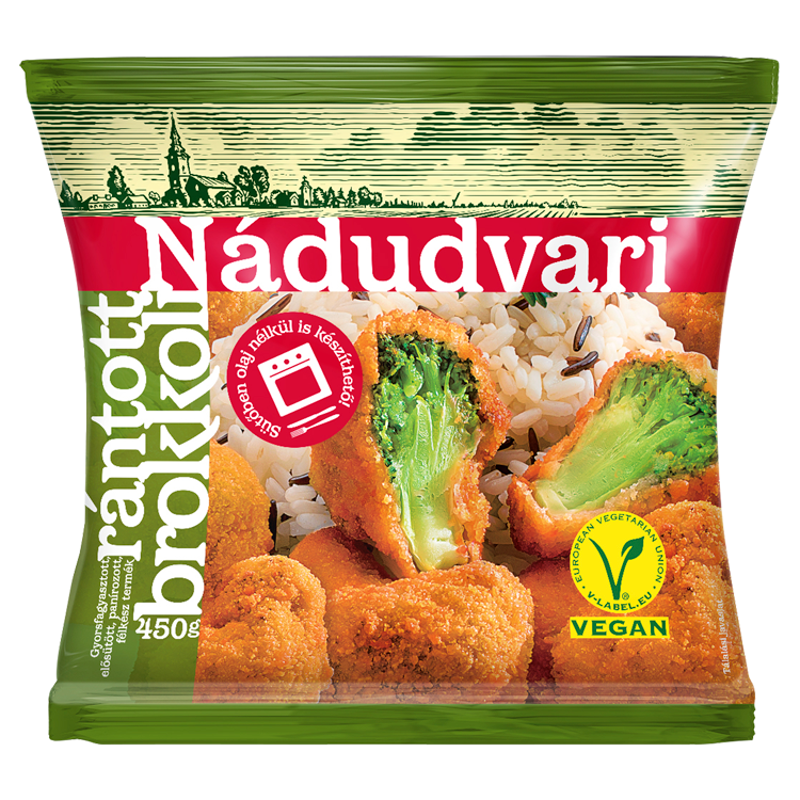 Nádudvari rántott brokkoli 450 g fagyasztott