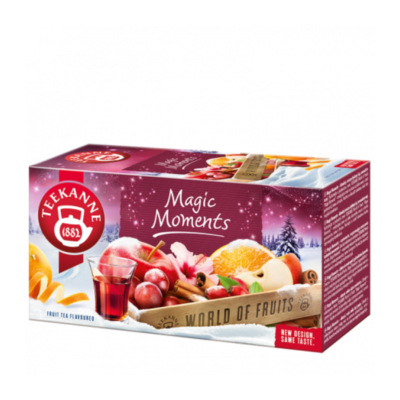 Teekanne gyümölcstea 20x2,5 g Magic Moments