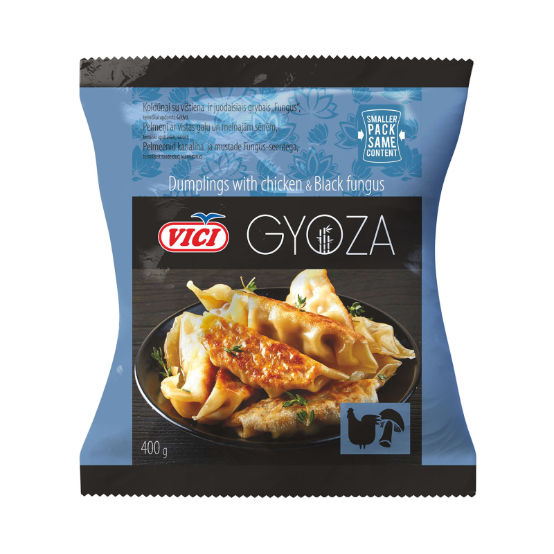 Vici Gyoza fagyasztott gombóc csirkével és fungus gombával 400 g