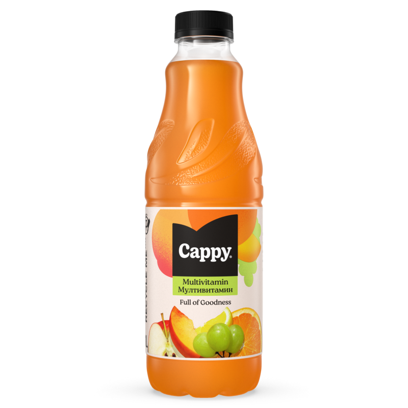 Cappy gyümölcsnektár 1 l multivitamin 52%