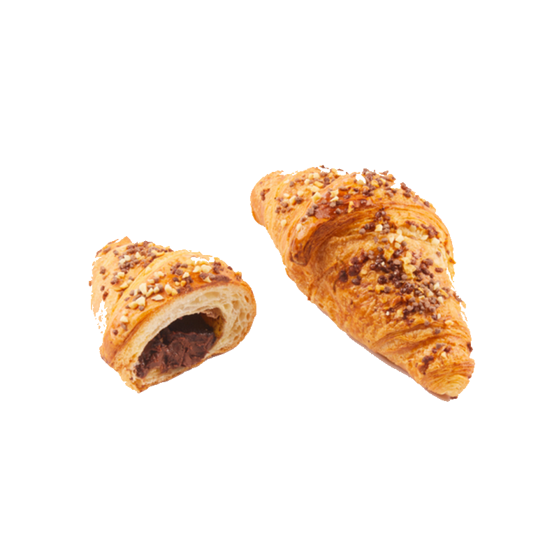 Croissant csokoládés mogyorós 85 g