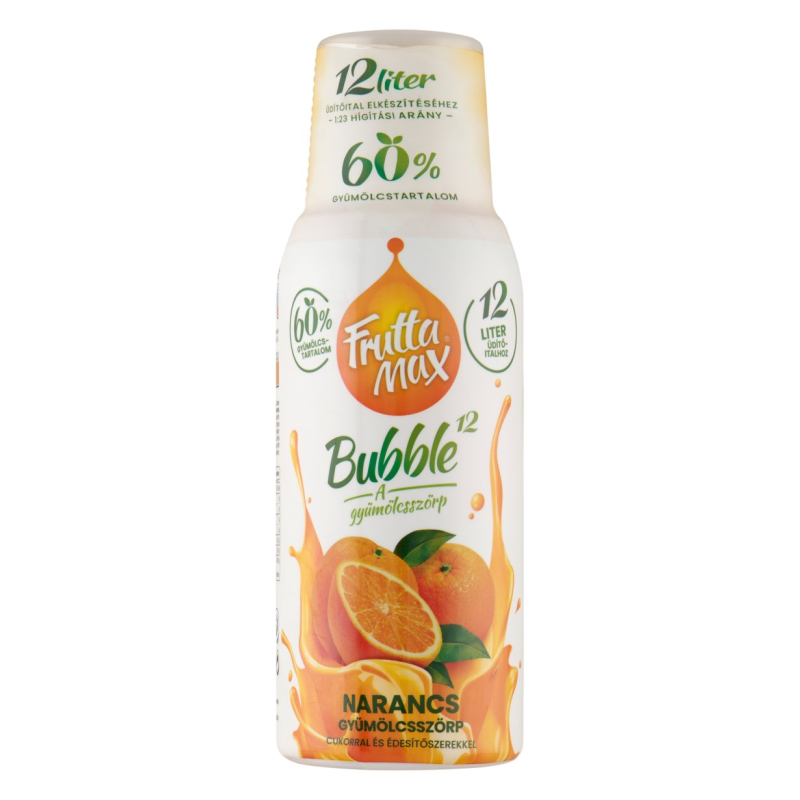Frutta Max gyümölcsszörp 0,5 l narancs