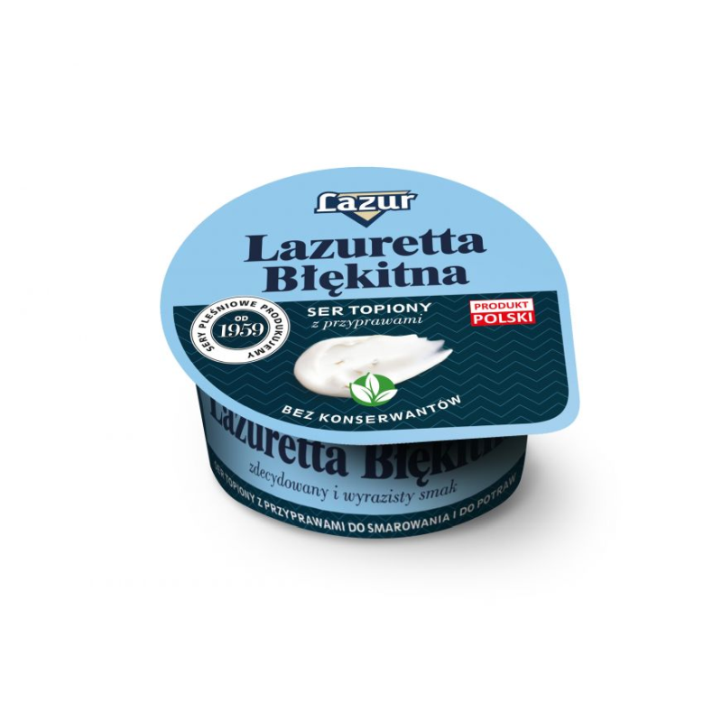 Lazur Lazuretta kenhető kék márványsajt 125 g