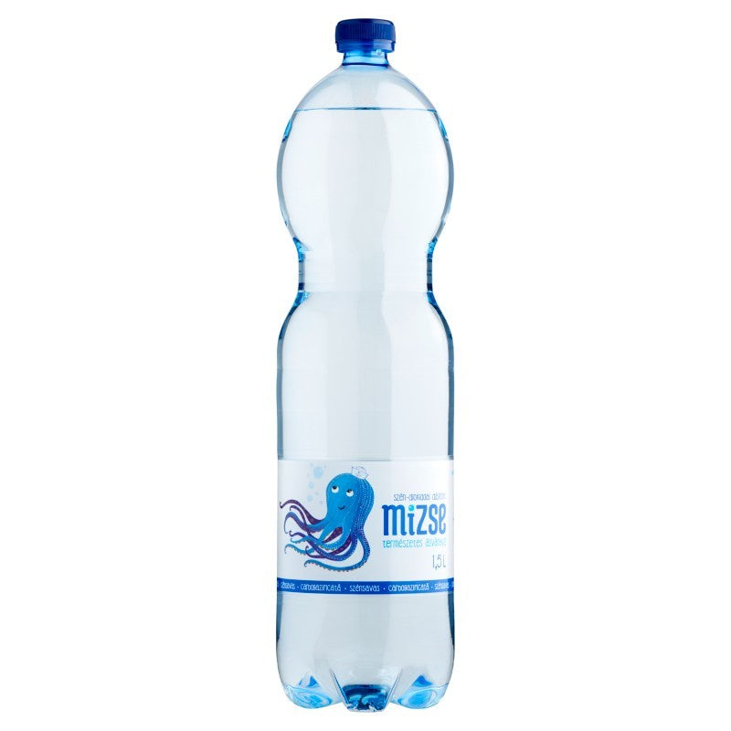 Mizse természetes ásványvíz 1,5 l szénsavas