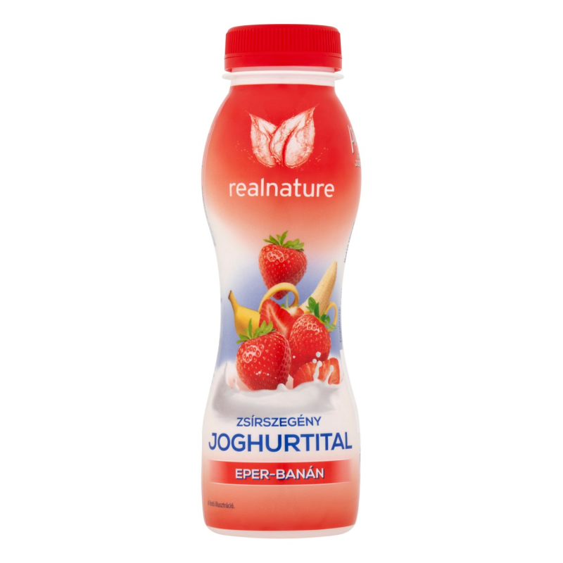Real Nature ProXY eper-banán joghurtital 250 g zsírszegény