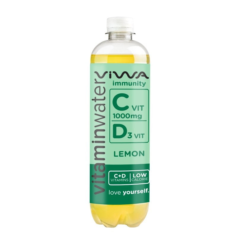 Viwa Immunity szénsavmentes üdítőital vitaminokkal 0,6 l citrom ízű