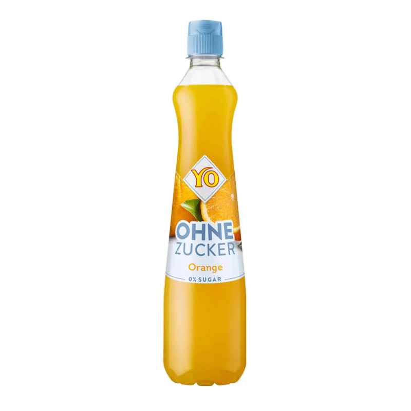 YO narancs ízű szörp 0,7 l édesítőszerekkel